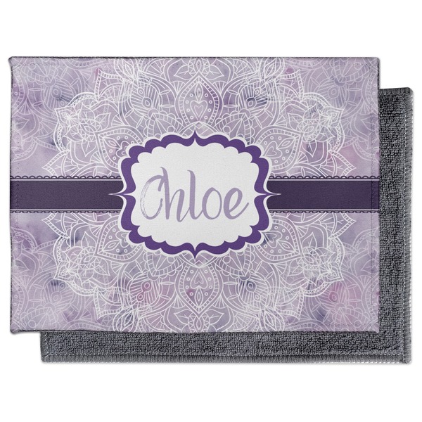 Watercolor Mandala Electronic Screen Wipe - Flat