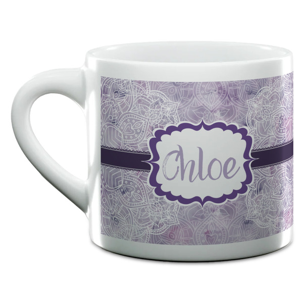Watercolor Mandala Espresso Cup - 6oz (Double Shot) (MAIN)
