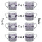 Watercolor Mandala Espresso Cup - 6oz (Double Shot Set of 4) APPROVAL