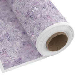 Watercolor Mandala Custom Fabric - Copeland Faux Linen (Personalized)