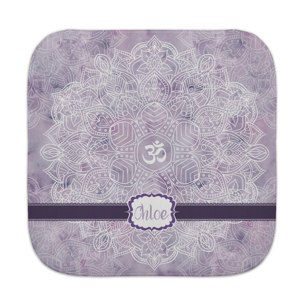 Custom Watercolor Mandala Face Towel (Personalized)