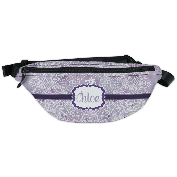 Custom Watercolor Mandala Fanny Pack - Classic Style (Personalized)