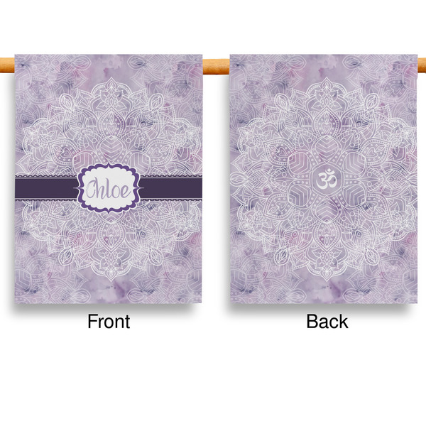 Watercolor Mandala Garden Flags - Large - Double Sided - APPROVAL