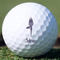 Watercolor Mandala Golf Ball - Branded - Front