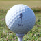 Watercolor Mandala Golf Ball - Branded - Tee