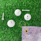 Watercolor Mandala Golf Balls - Titleist - Set of 3 - LIFESTYLE