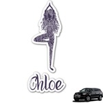 Watercolor Mandala Graphic Car Decal (Personalized)