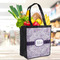 Watercolor Mandala Grocery Bag - LIFESTYLE