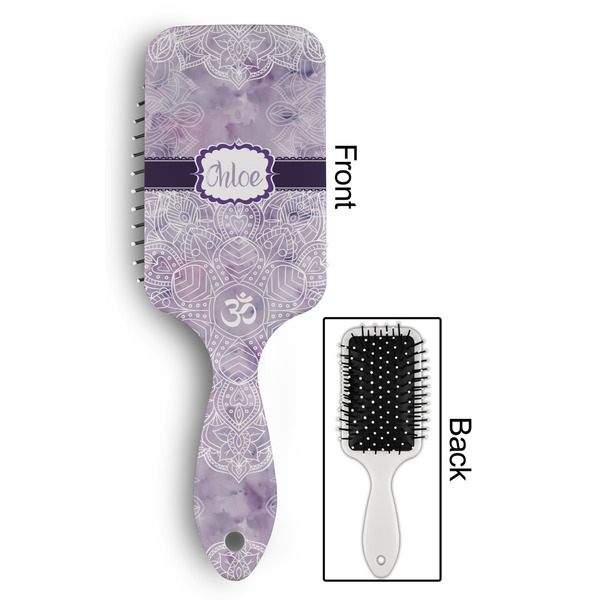 Watercolor Mandala Hair Brush - Approval