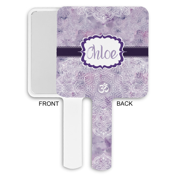 Watercolor Mandala Hand Mirrors - Approval