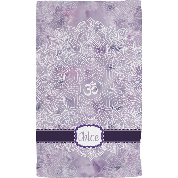 Watercolor Mandala Hand Towel (Personalized) Full
