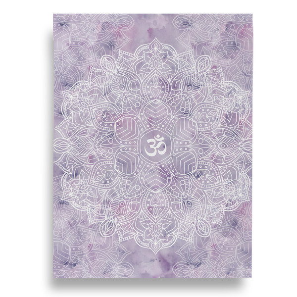 Watercolor Mandala House Flags - Double Sided - BACK