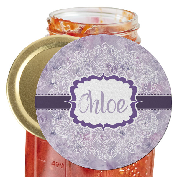 Custom Watercolor Mandala Jar Opener (Personalized)