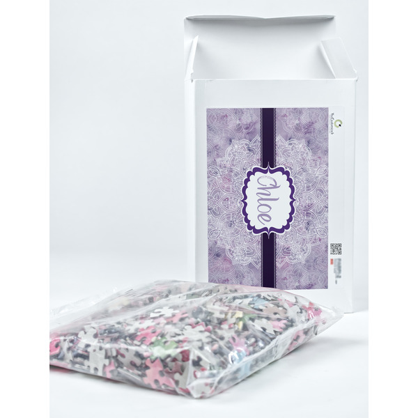 Watercolor Mandala Jigsaw Puzzle 1014 Piece - Box