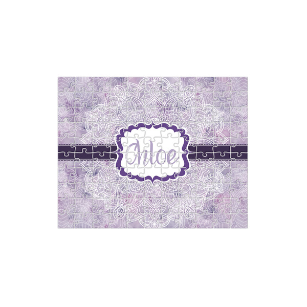 Custom Watercolor Mandala 110 pc Jigsaw Puzzle (Personalized)