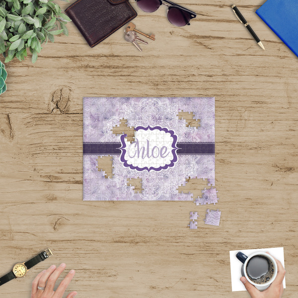 Watercolor Mandala Jigsaw Puzzle 252 Piece - In Context