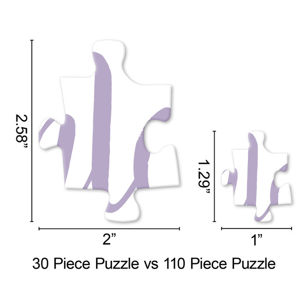 Watercolor Mandala Jigsaw Puzzle - Piece Comparison