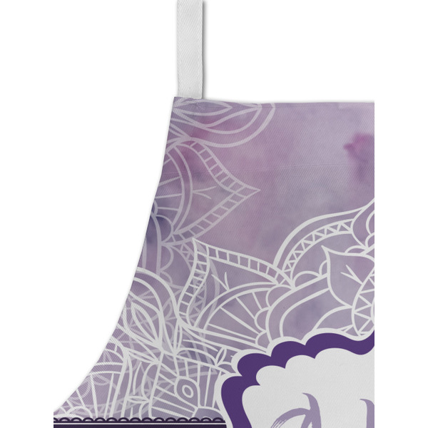 Watercolor Mandala Kid's Aprons - Detail