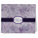 Watercolor Mandala Kitchen Towel - Poly Cotton w/ Name or Text