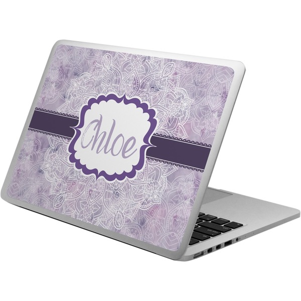 Custom Watercolor Mandala Laptop Skin - Custom Sized (Personalized)