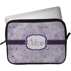 Watercolor Mandala Laptop Sleeve / Case (Personalized)
