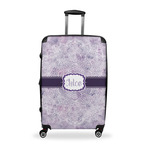 Watercolor Mandala Suitcase - 28" Large - Checked w/ Name or Text