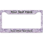 Watercolor Mandala License Plate Frame - Style B (Personalized)
