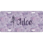 Watercolor Mandala Front License Plate (Personalized)