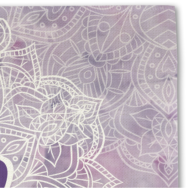 Watercolor Mandala Linen Placemat - DETAIL