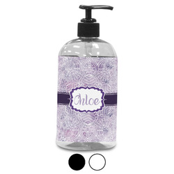 Watercolor Mandala Plastic Soap / Lotion Dispenser (Personalized)