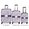 Watercolor Mandala Luggage Bags all sizes - With Handle
