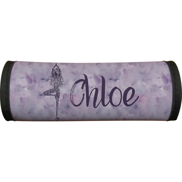 Watercolor Mandala Luggage Handle Wrap