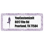 Watercolor Mandala Return Address Labels (Personalized)