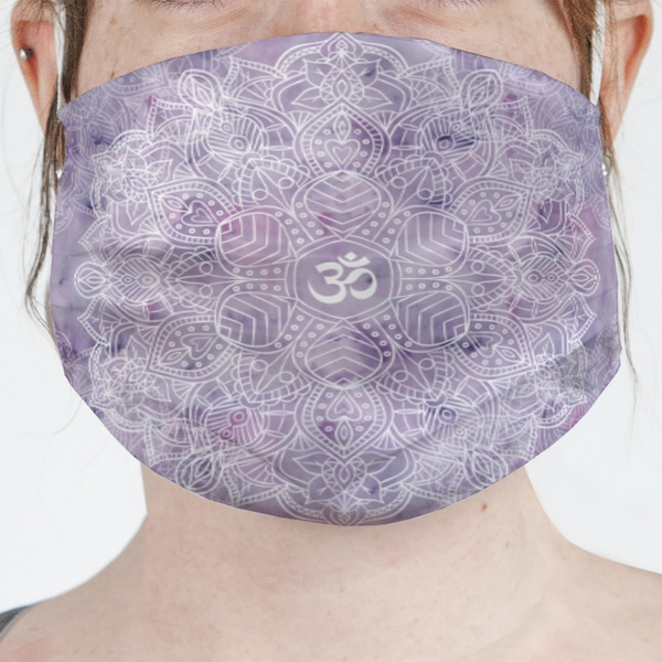 Custom Watercolor Mandala Face Mask Cover