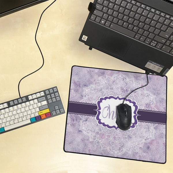 Watercolor Mandala Medium Gaming Mats - LIFESTYLE