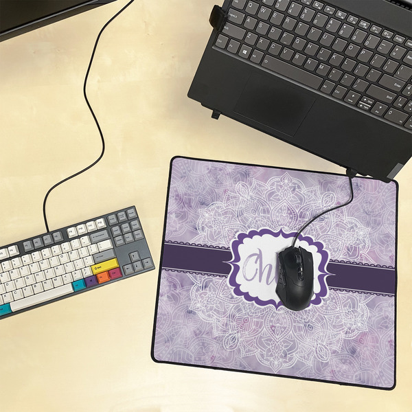 Watercolor Mandala Medium Gaming Mats - LIFESTYLE