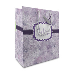 Watercolor Mandala Medium Gift Bag (Personalized)