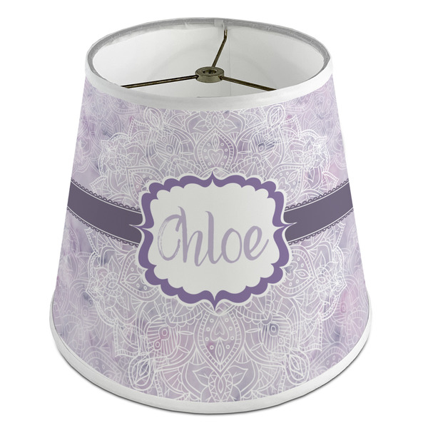 Custom Watercolor Mandala Empire Lamp Shade (Personalized)