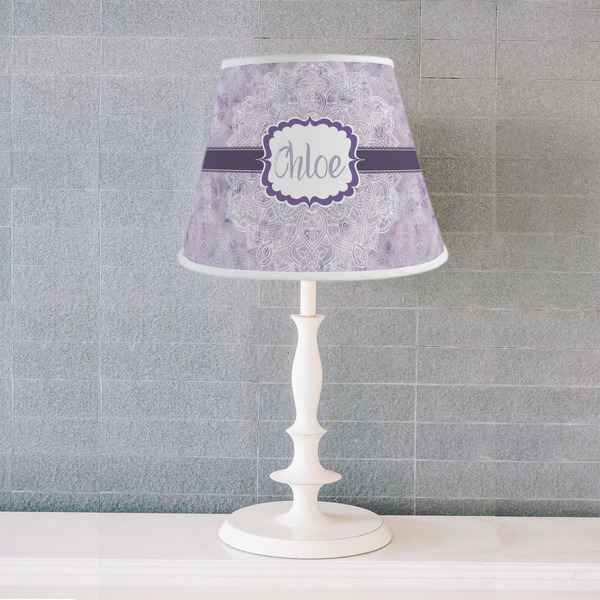 Watercolor Mandala Poly Film Empire Lampshade - Lifestyle