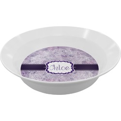 Watercolor Mandala Melamine Bowl (Personalized)