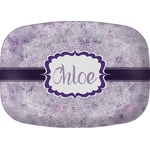 Watercolor Mandala Melamine Platter (Personalized)