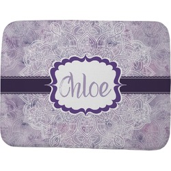 Watercolor Mandala Memory Foam Bath Mat - 48"x36" (Personalized)