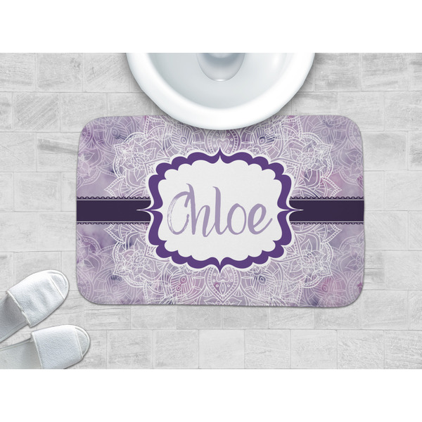 Watercolor Mandala Memory Foam Bath Mat - LIFESTYLE 34x21