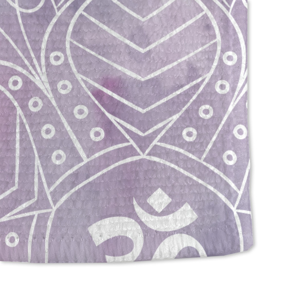 Watercolor Mandala Microfiber Dish Towel - DETAIL