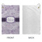Watercolor Mandala Microfiber Golf Towels - Small - APPROVAL