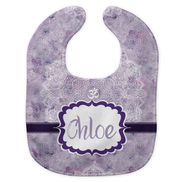 Watercolor Mandala New Bib Flat Approval