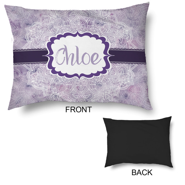 Watercolor Mandala Outdoor Dog Beds - Large - APPROVAL