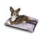 Watercolor Mandala Outdoor Dog Beds - Medium - IN CONTEXT