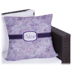 Watercolor Mandala Outdoor Pillow - 16" (Personalized)