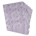 Watercolor Mandala Binder Tab Divider - Set of 6 (Personalized)